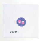 Drama Masks Key Fob Needlepoint Canvas - KC Needlepoint