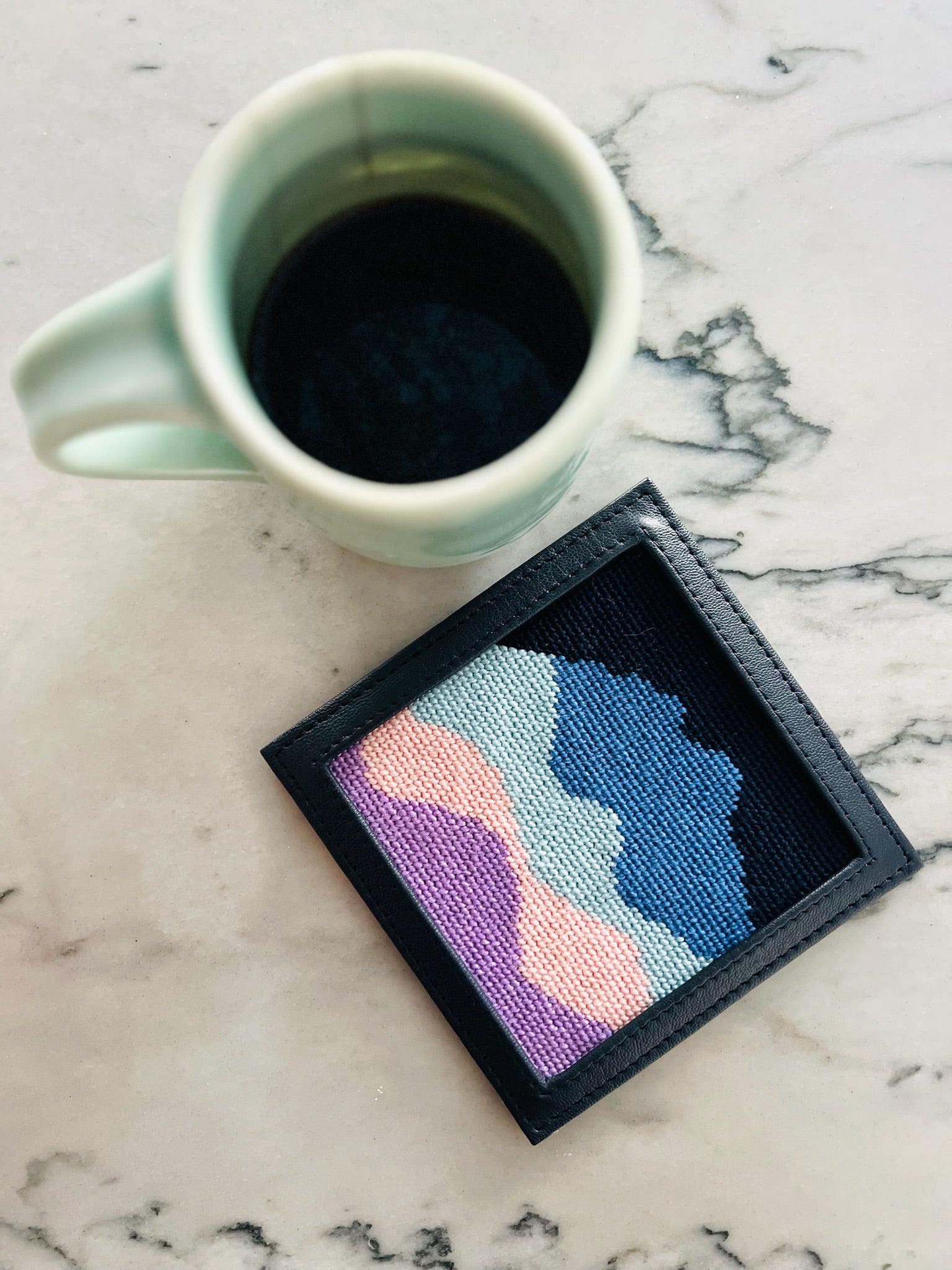 Moody Mountains Coaster Kit - KC Needlepoint