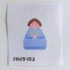 Menorah Angel Needlepoint Canvas - KC Needlepoint
