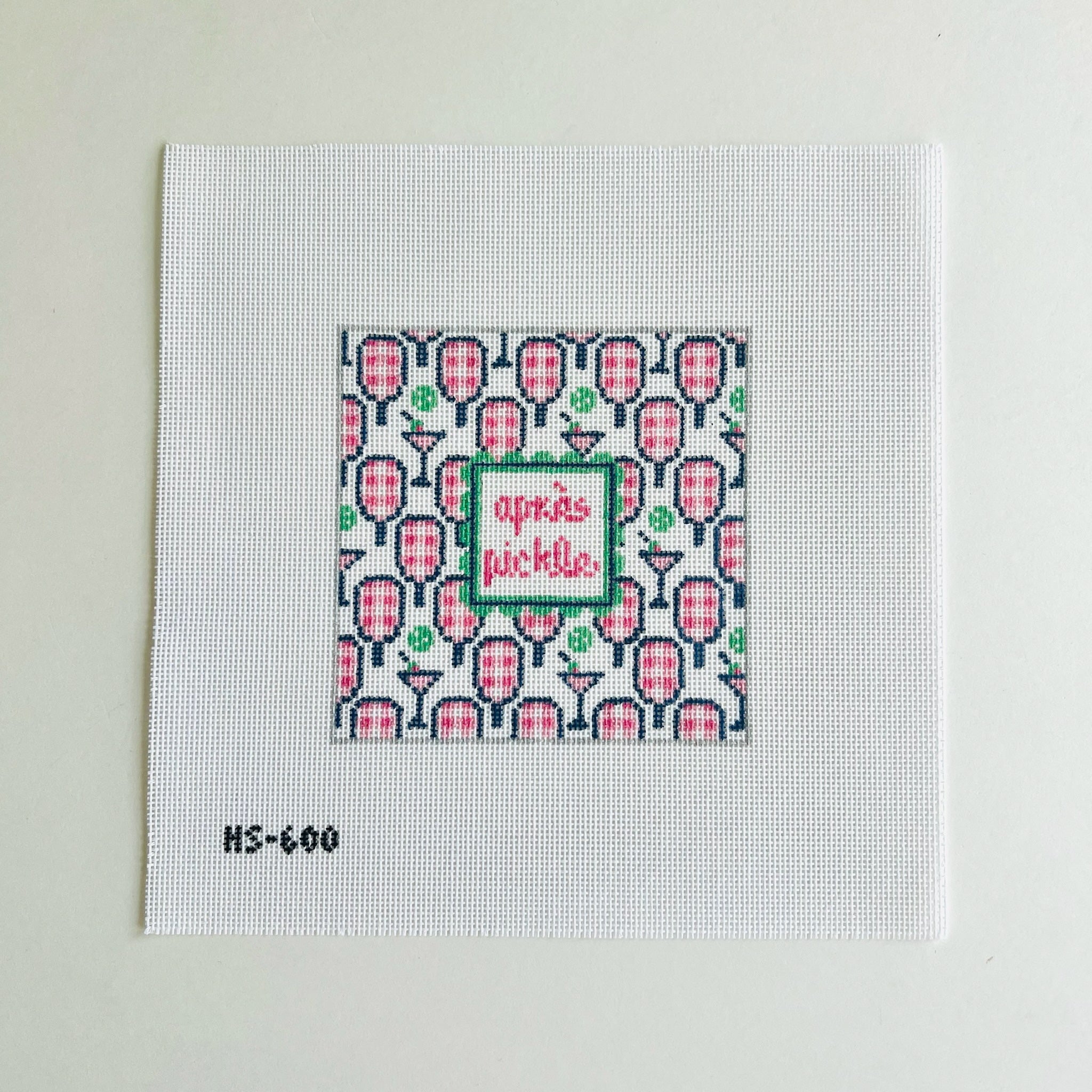 Apres Pickle Canvas - KC Needlepoint