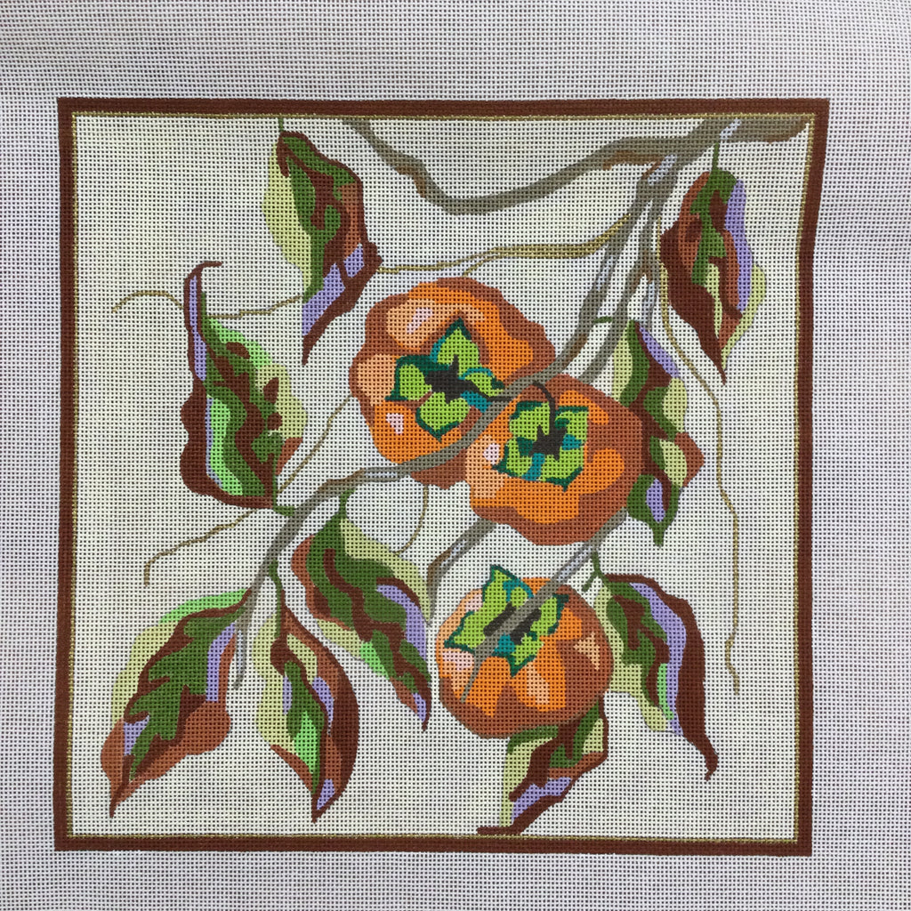 Persimmons Canvas KC Needlepoint