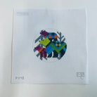 Bears Round Canvas - KC Needlepoint