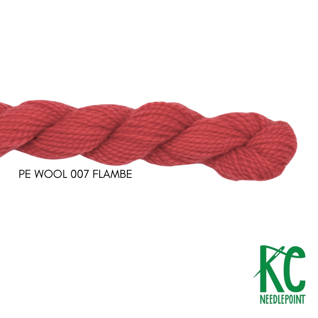 Planet Earth Merino Wool 007 Flambe - KC Needlepoint