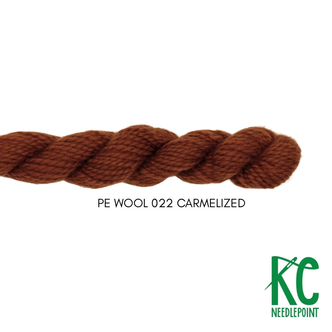 Planet Earth Merino Wool 022 Carmelized - KC Needlepoint
