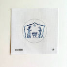 Blue & White Nativity Canvas - KC Needlepoint