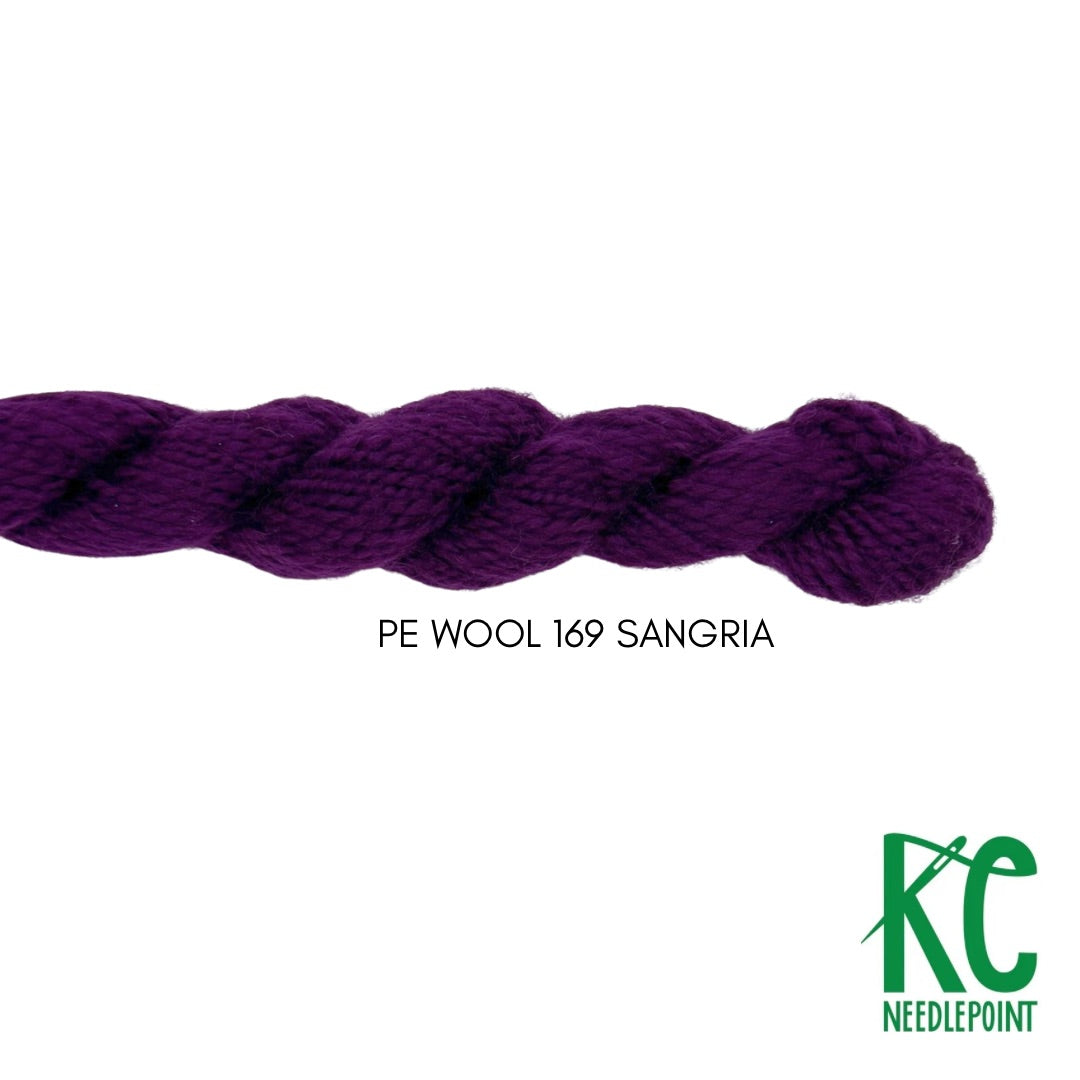 Planet Earth Merino Wool 169 Sangria - KC Needlepoint