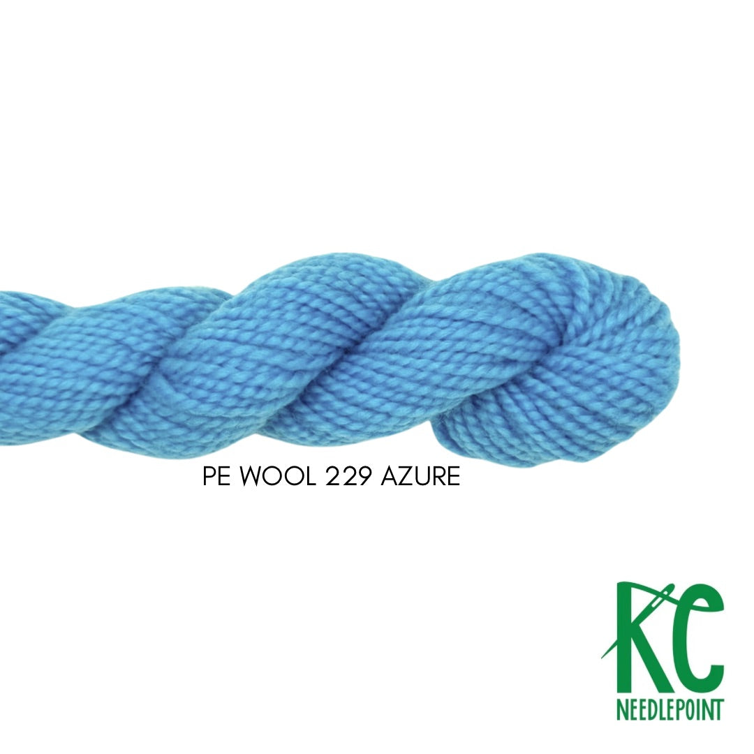 Planet Earth Merino Wool 229 Azure - KC Needlepoint