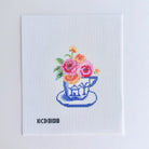 Tea for Two Canvas - KC Needlepoint