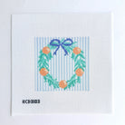 Citrus Wreath Coaster Canvas - KC Needlepoint