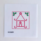 Candy Cane Pagoda Canvas - KC Needlepoint