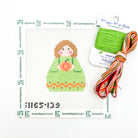 Angel with Pumpkin Kit - KC Needlepoint