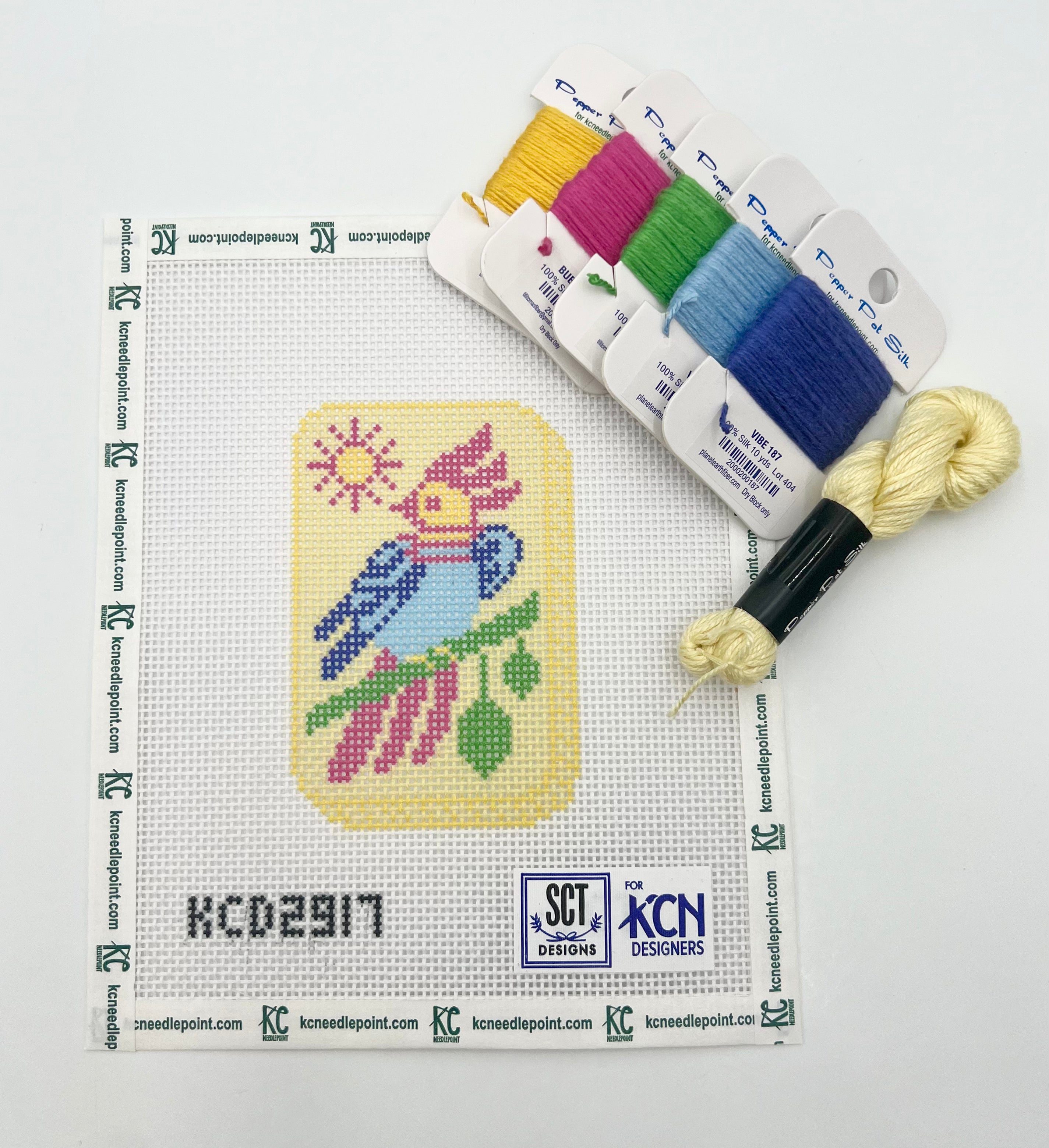 Bird Bam Needlepoint Kit - KC Needlepoint