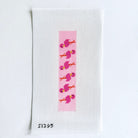 Pink Flamingos Key Fob/Bookmark Canvas - KC Needlepoint