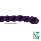 Silk & Ivory 019 Eggplant - KC Needlepoint