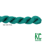 Silk & Ivory 020 Teal - KC Needlepoint