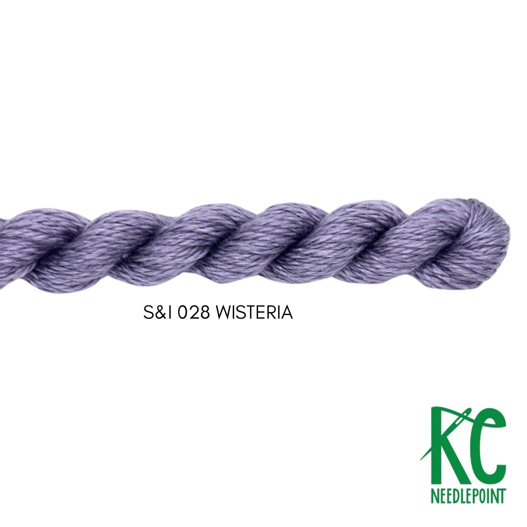 Silk & Ivory 028 Wisteria - KC Needlepoint