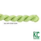 Silk & Ivory 049 Honeydew - KC Needlepoint
