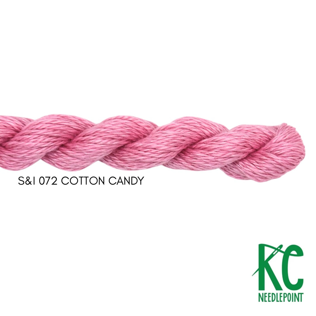 Silk & Ivory 072 Cotton Candy - KC Needlepoint
