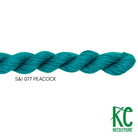 Silk & Ivory 077 Peacock - KC Needlepoint
