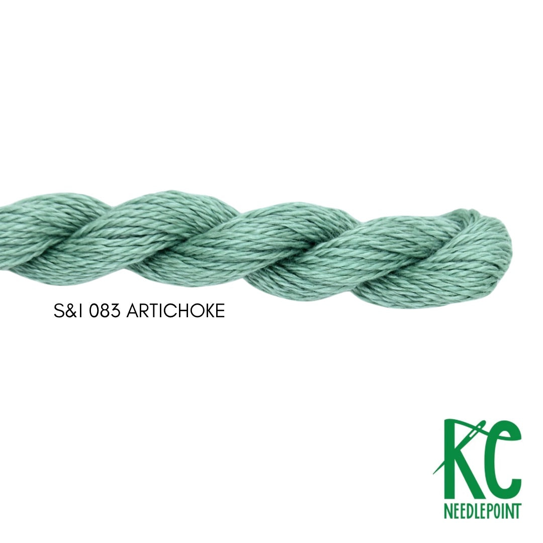 Silk & Ivory 083 Artichoke – KC Needlepoint