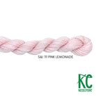 Silk & Ivory 111 Pink Lemonade - KC Needlepoint