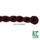 Silk & Ivory 173 Cabernet - KC Needlepoint