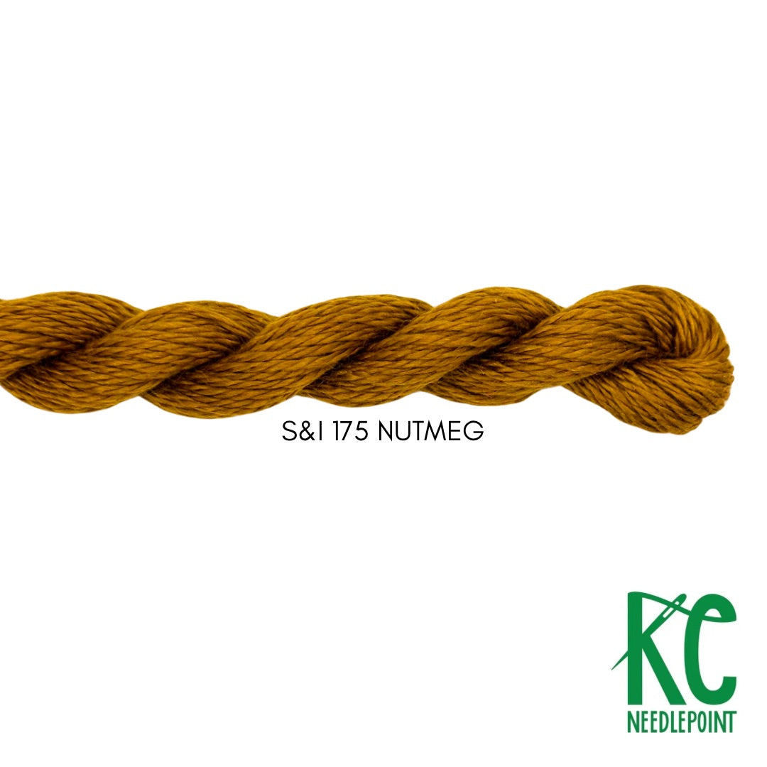 Silk & Ivory 175 Nutmeg - KC Needlepoint