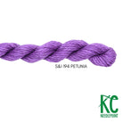 Silk & Ivory 194 Petunia - KC Needlepoint