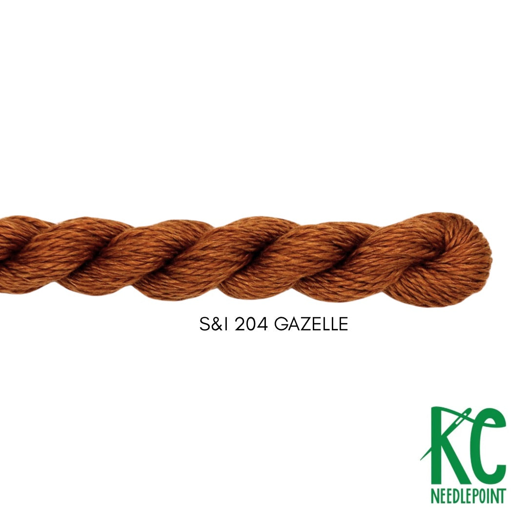 Silk & Ivory 204 Gazelle - KC Needlepoint