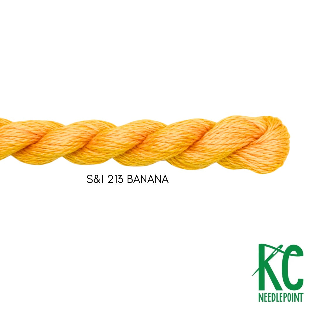 Silk & Ivory 213 Banana – KC Needlepoint