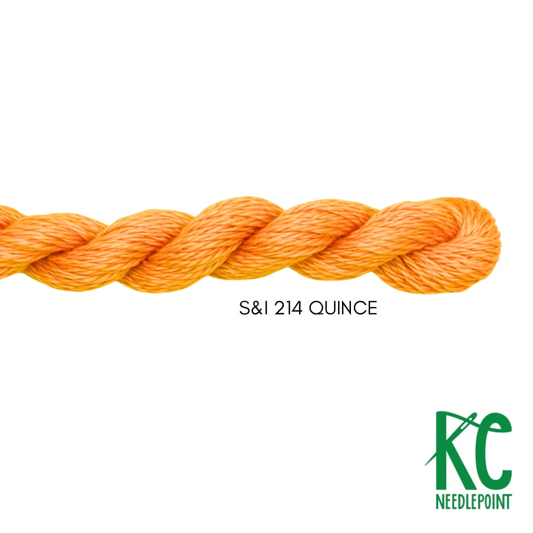 Silk & Ivory 214 Quince - KC Needlepoint