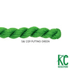 Silk & Ivory 229 Putting Green - KC Needlepoint