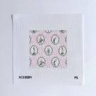Mini Vintage Floral Square Canvas - KC Needlepoint