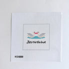 Let's Tie the Knot Canvas - KC Needlepoint