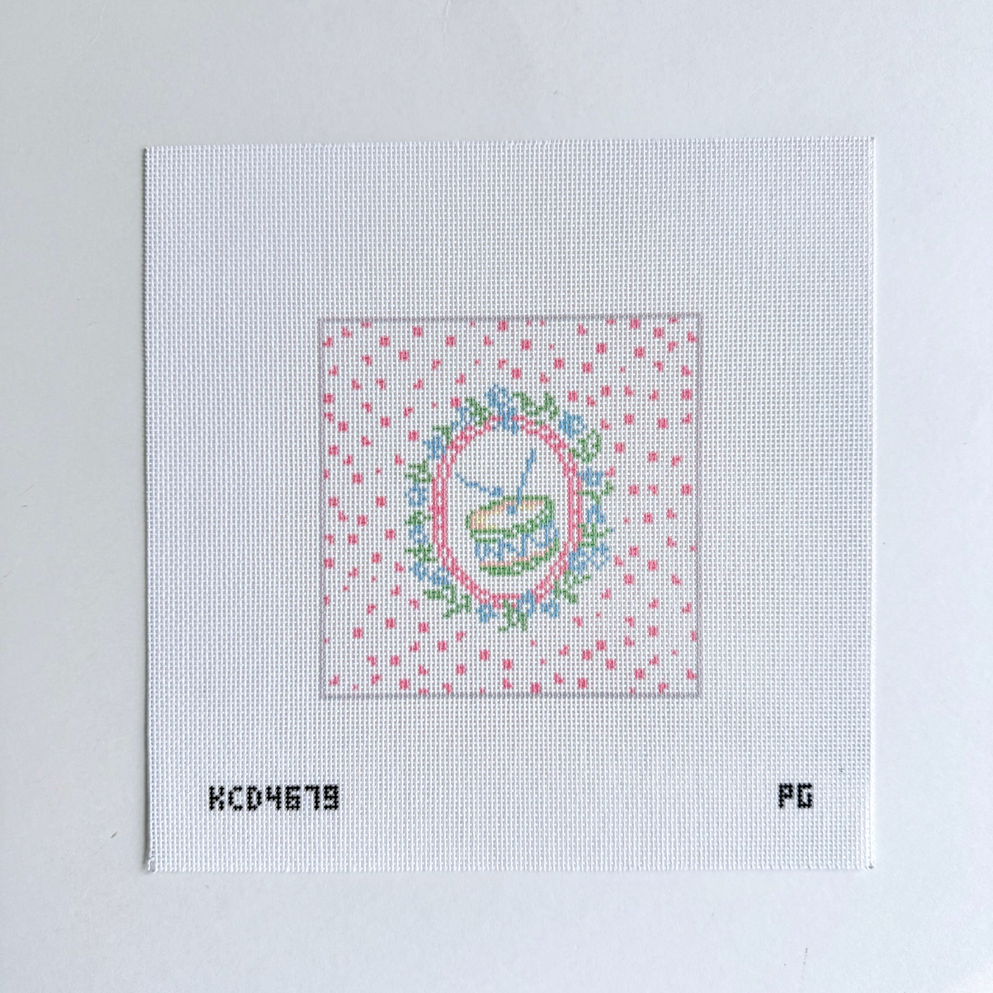 Drum Square Canvas - KC Needlepoint