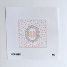 Swan Square Canvas - KC Needlepoint