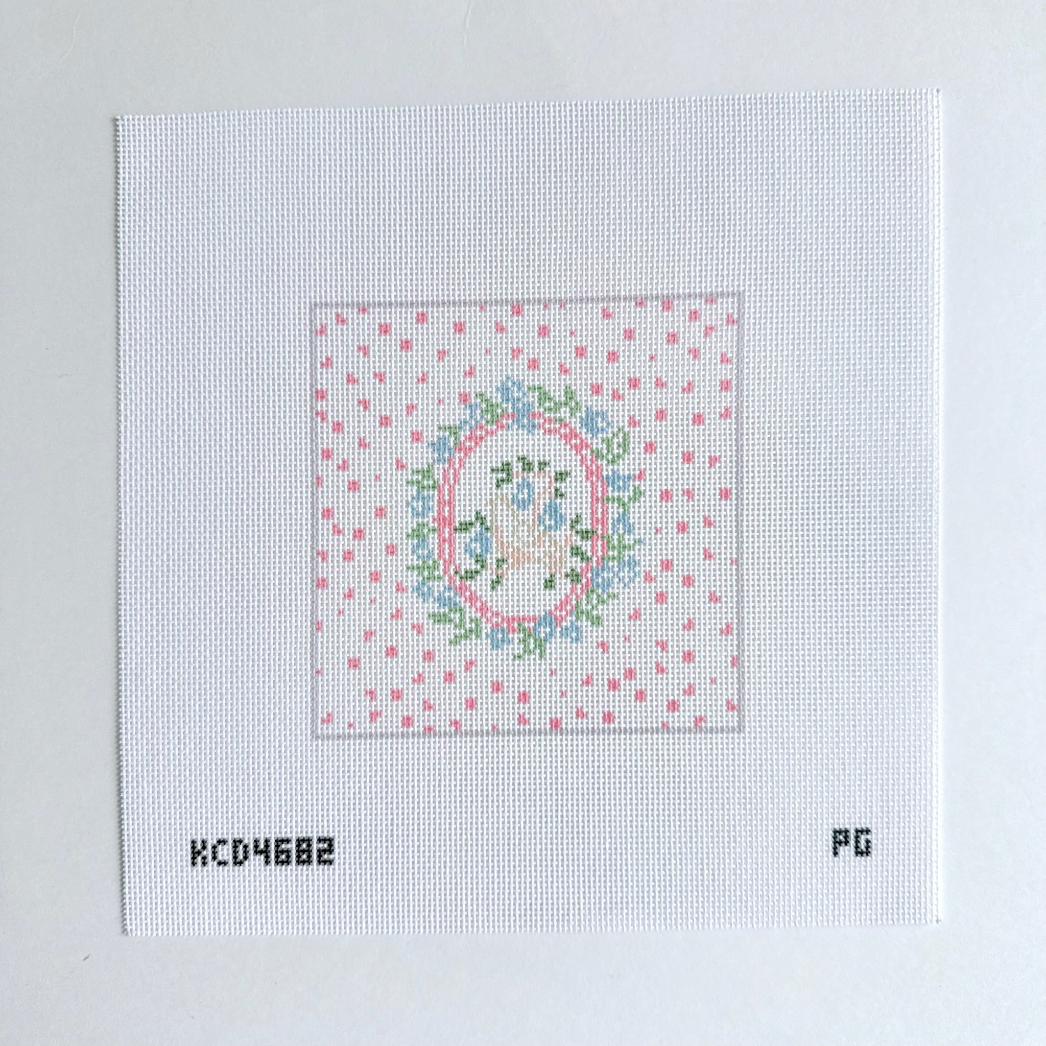 Partridge Square Canvas - KC Needlepoint