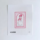 Snowman Ornament Canvas - KC Needlepoint