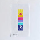 Sun and Moon Key Fob/Bookmark Canvas - KC Needlepoint