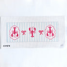 Lobster Bolster Canvas - KC Needlepoint