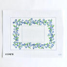 Blueberry Frame Canvas - KC Needlepoint