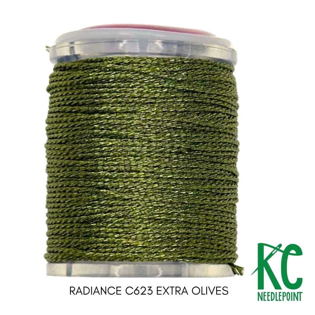 Radiance Classic 13 C623 Extra Olives - KC Needlepoint
