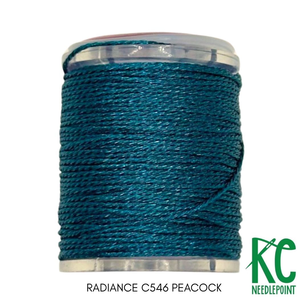 Radiance Classic C546 Peacock - KC Needlepoint