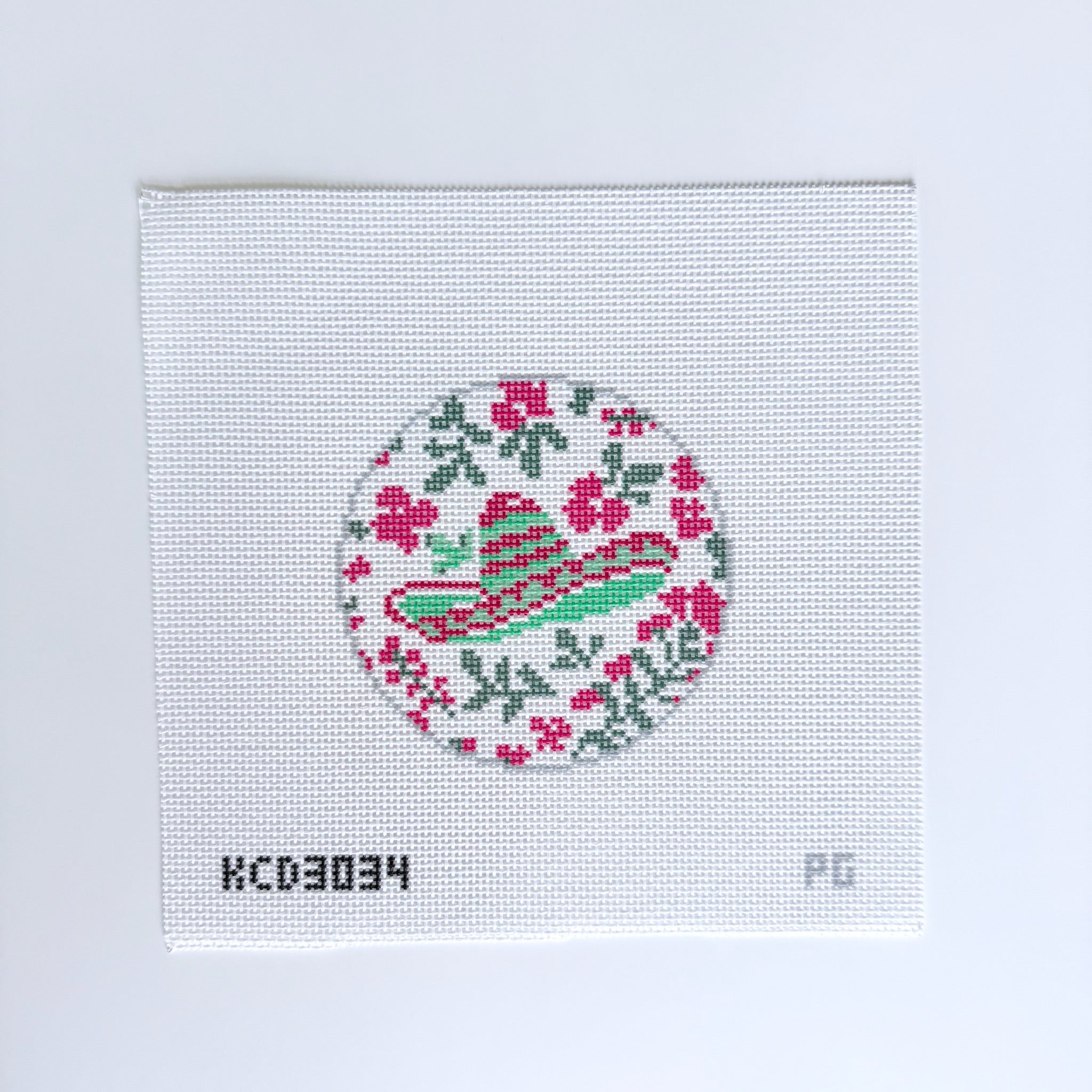 Sombrero Round Canvas - KC Needlepoint