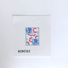 Baseball Bag Tag Canvas - KC Needlepoint