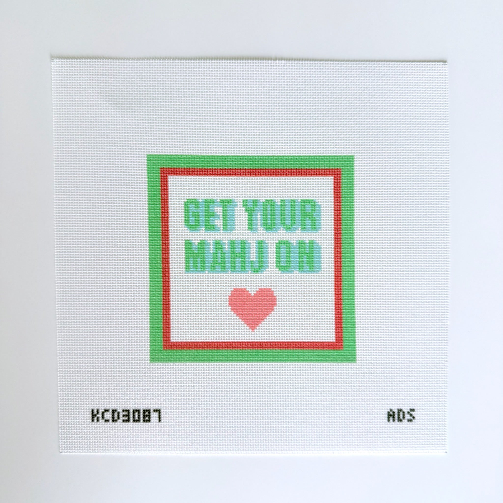 Get Your Mahj on Canvas - KC Needlepoint