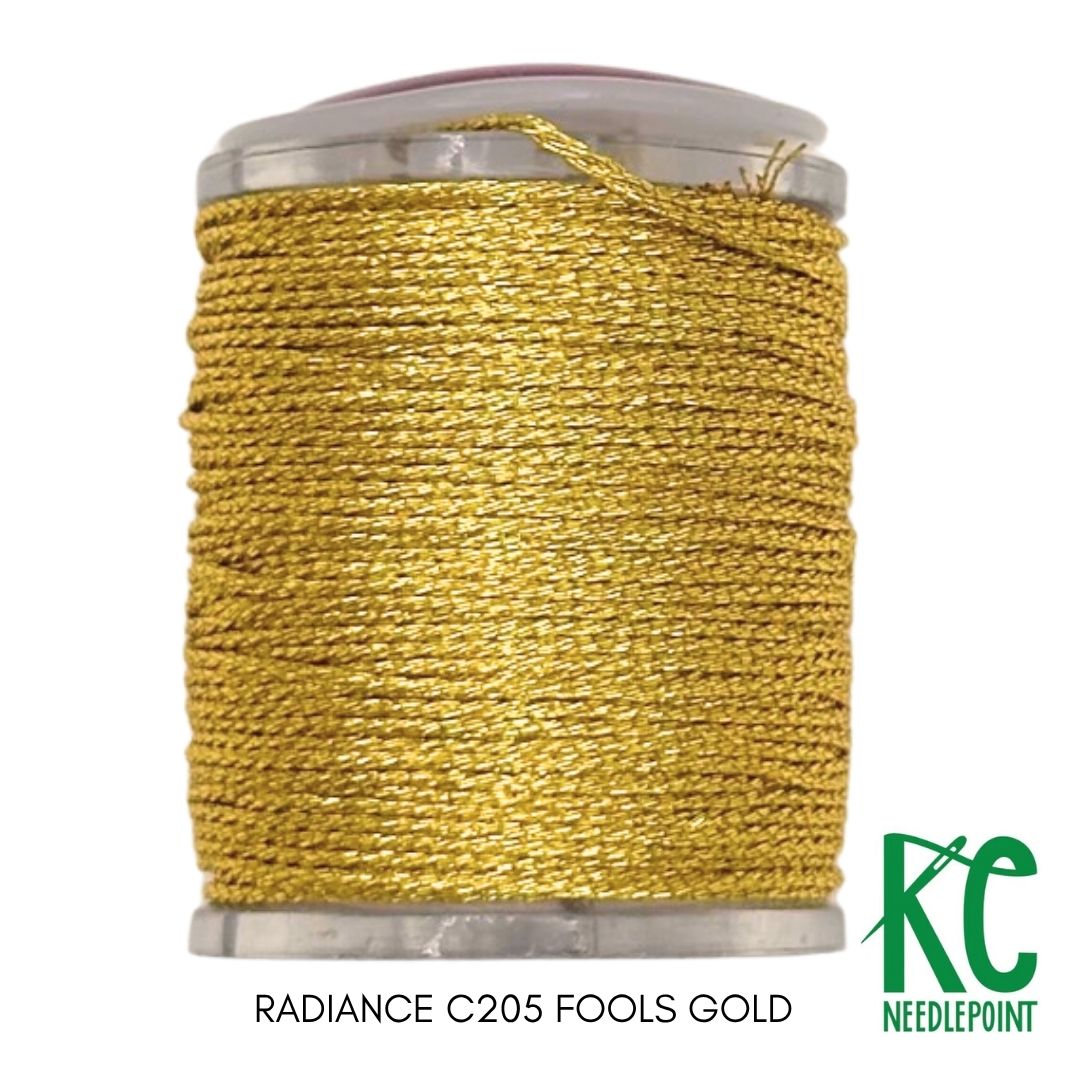 Radiance Classic C205 Fools Gold - KC Needlepoint
