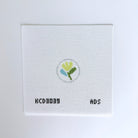 Flower Tag 3 Canvas - KC Needlepoint