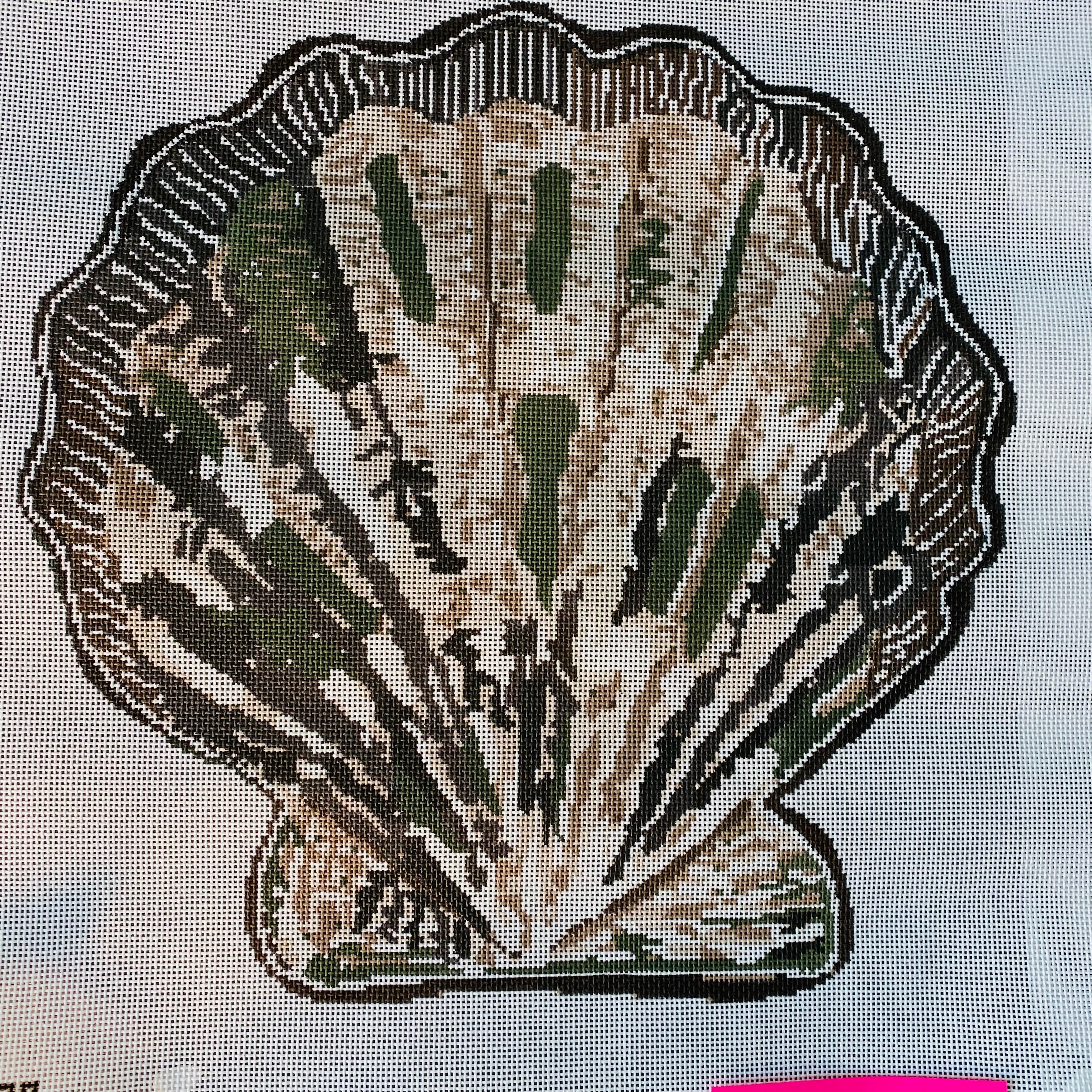 Scallop Canvas – KC Needlepoint