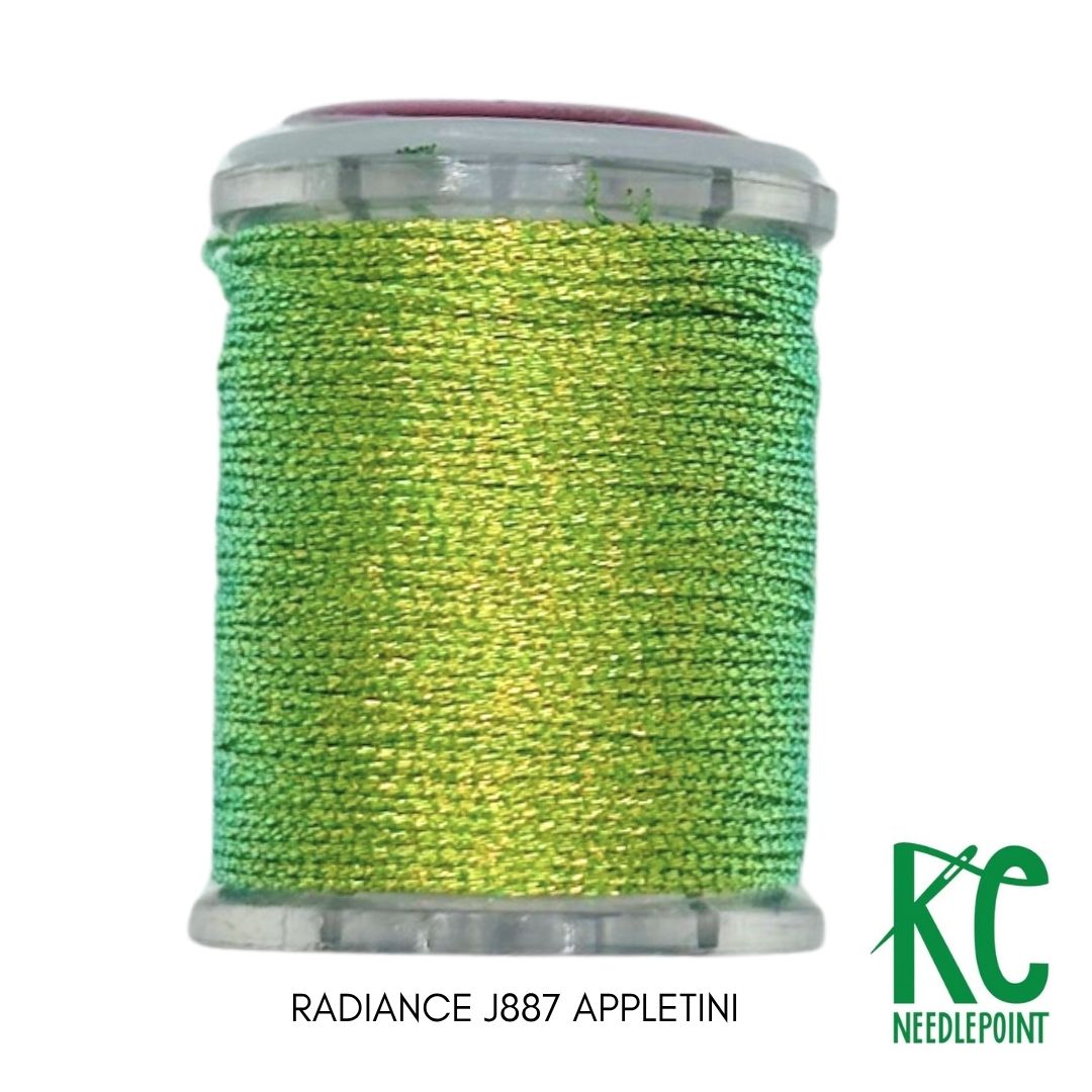 Radiance Jewel J887 Appletini - KC Needlepoint